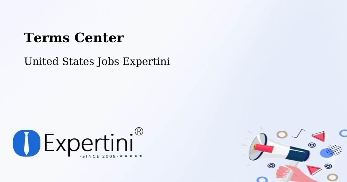 Terms of Service – Cullman County - United States Jobs Expertini